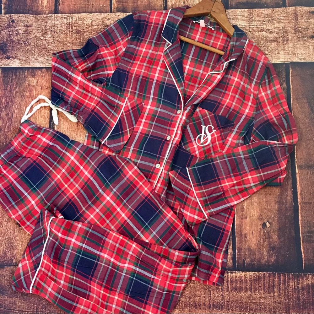 Victoria’s Secret plaid pajama set , s